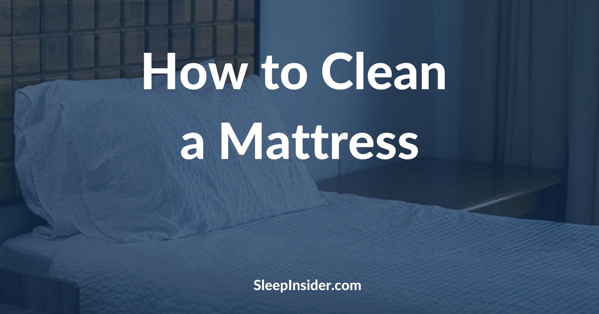 How to Clean a Mattress