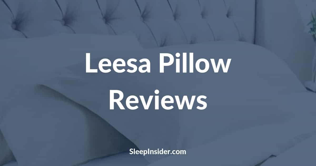 Leesa Pillow Review